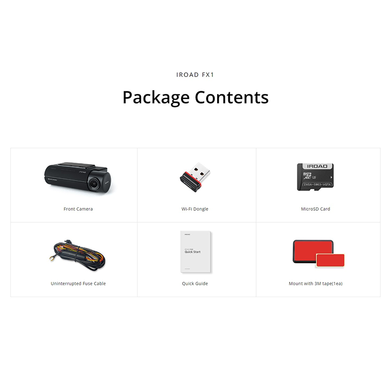 IROAD FX1行車紀錄儀 全高清FHD單鏡款 圖 3