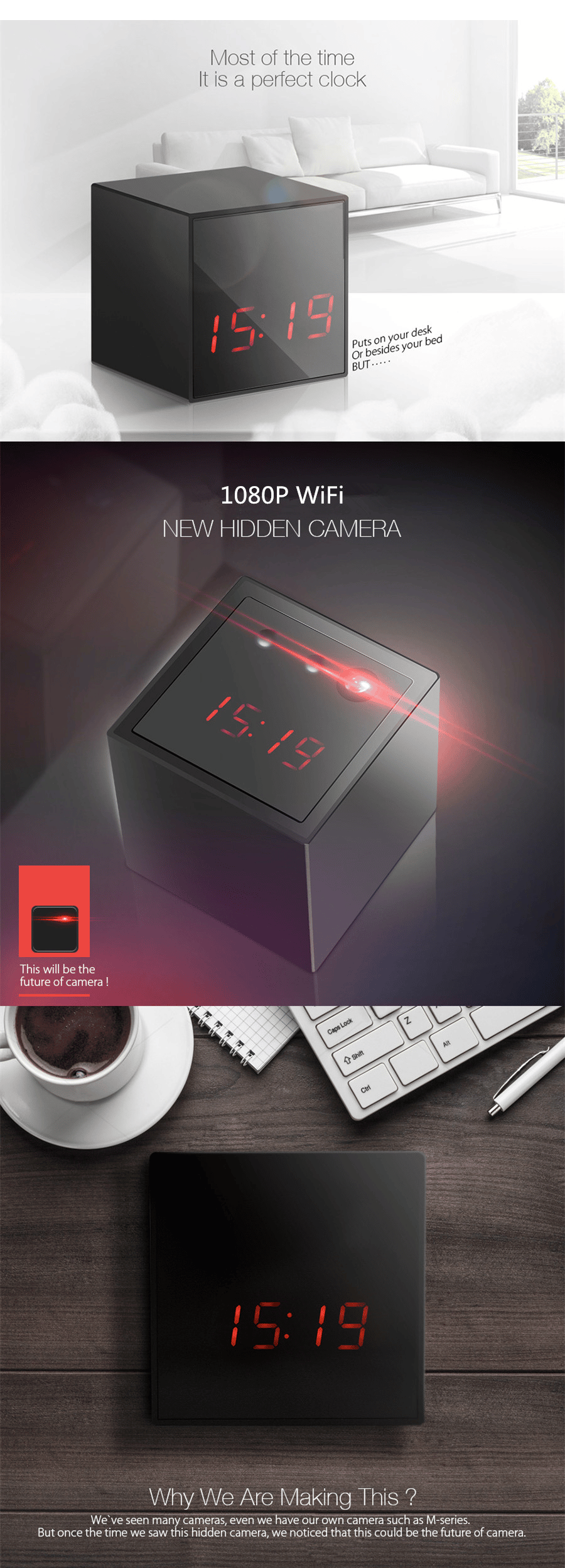 多功能喇叭時鐘攝影機 圖 8