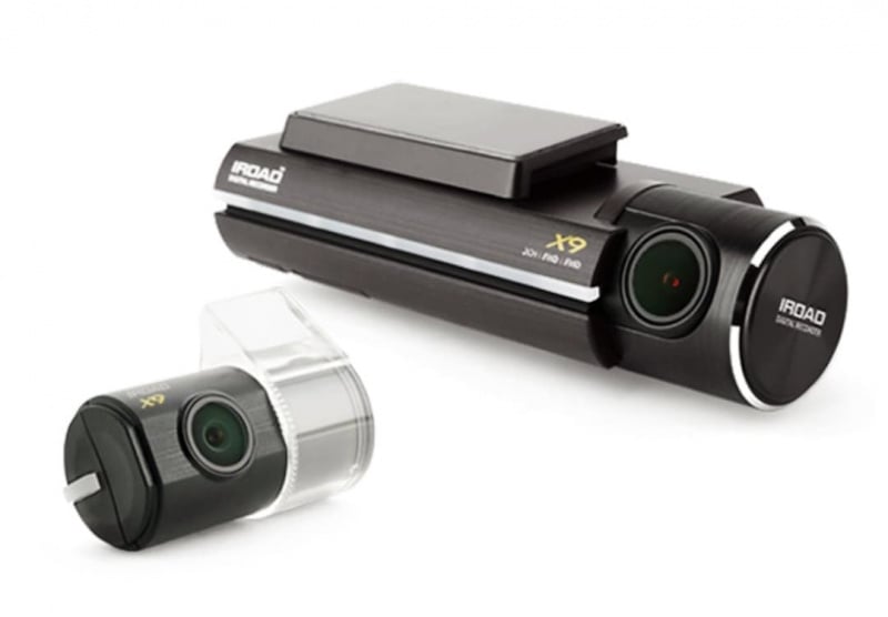 IROAD 1080p WIFI 前後鏡全高清行車記錄儀 X9