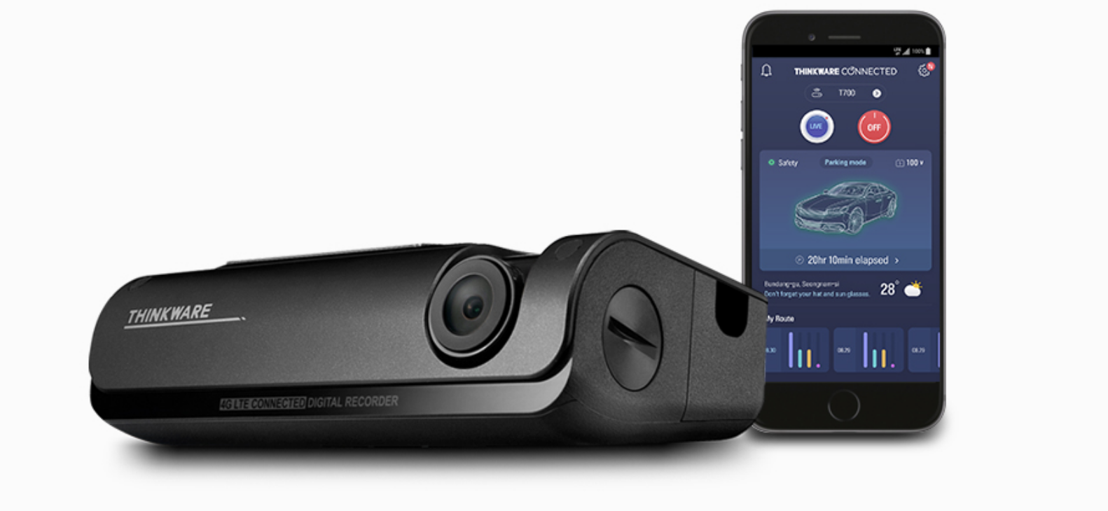 Thinkware T700 4G LTE 雲端行車記錄儀 圖 4