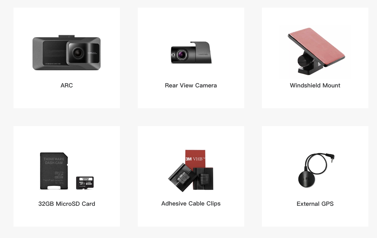 Thinkware ARC 2K QHD 觸控螢幕行車記錄儀 圖 7