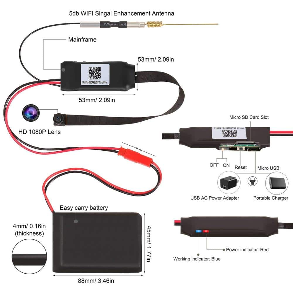 V99極細鏡頭高清拍攝 圖 2