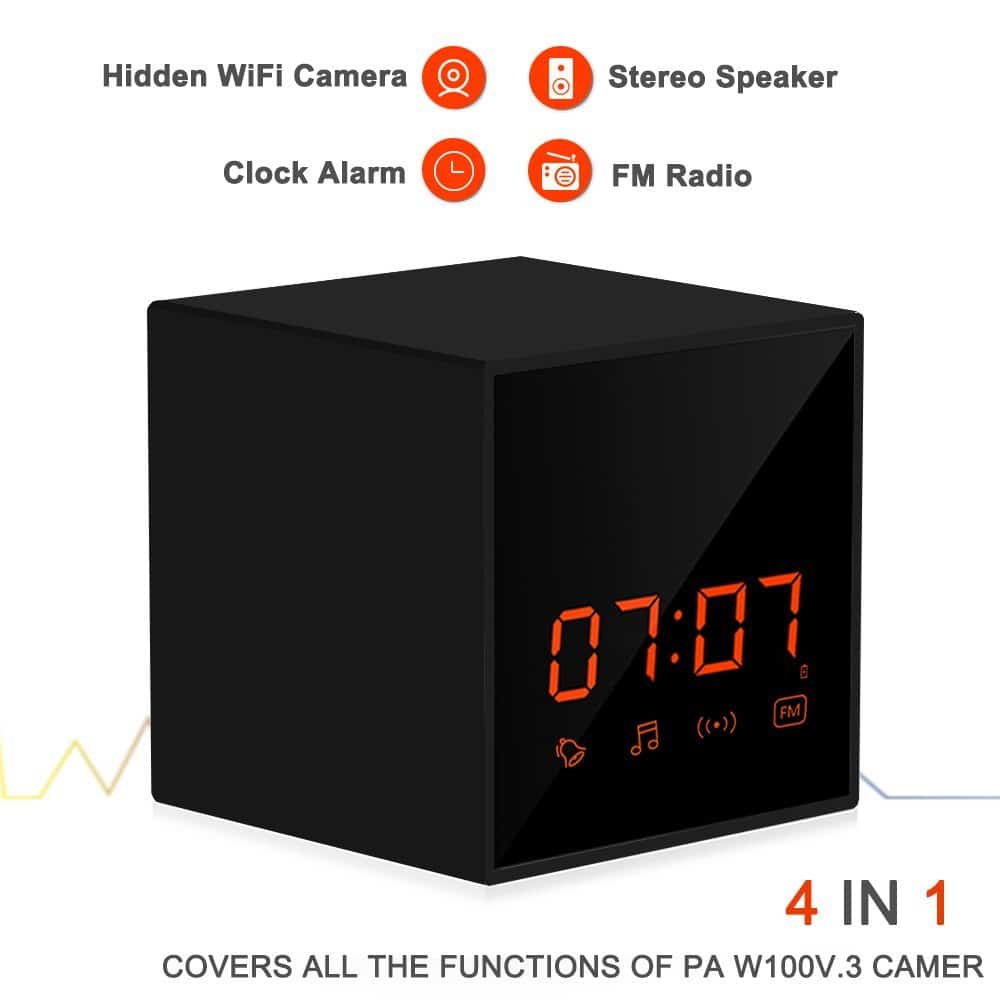 P68藍牙喇叭收音機時鐘攝影機 圖 4